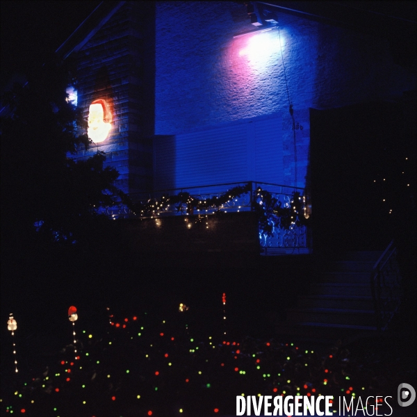 Illuminations de noël à la maison