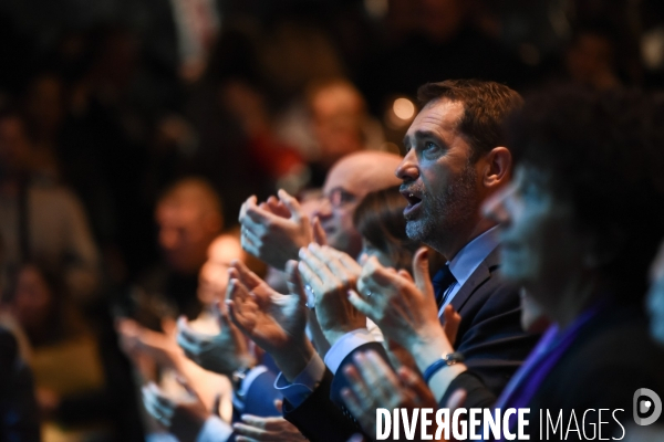 Renaissance. LREM. Réunion publique pour les élections européennes.