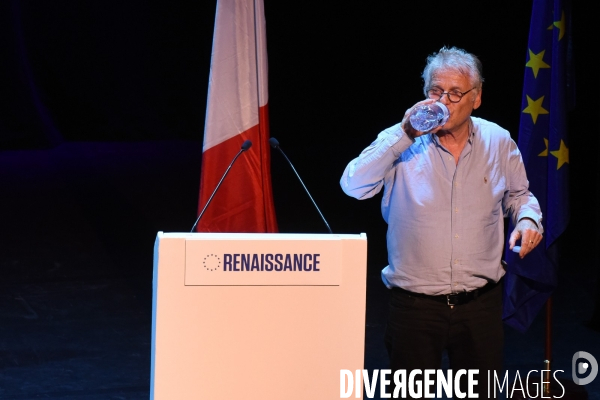 Renaissance. LREM. Réunion publique pour les élections européennes.