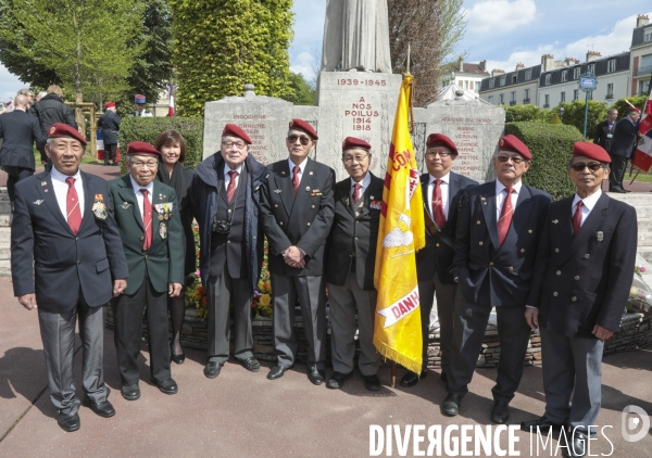 Hommage aux combattants de dien bien phu a nogent