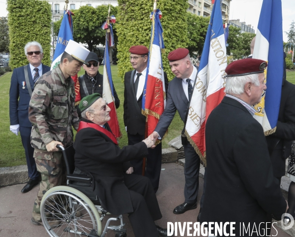 Hommage aux combattants de dien bien phu a nogent