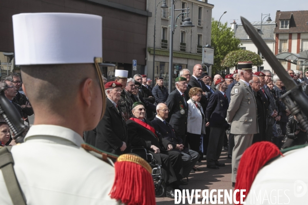 Hommage aux combattants de dien bien phu a nogent