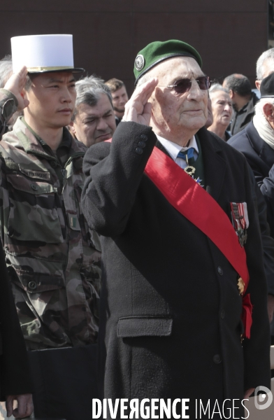 Hommage aux combattants de dien bien phu a nogent