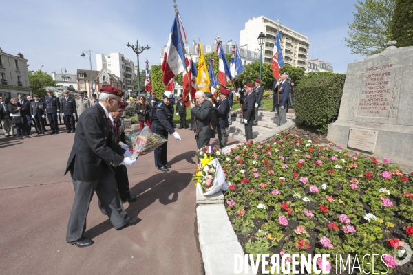 Hommage aux combattants de dien bien phu a nogent
