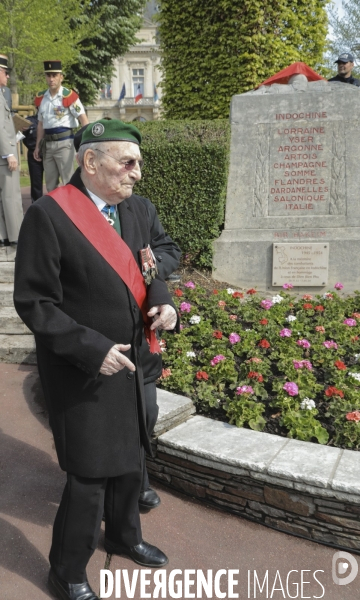 Hommage aux combattants de dien bien phu a nogent