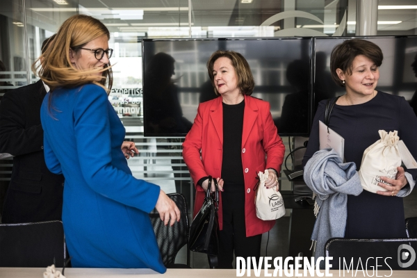 Nathalie Loiseau en Normandie, Campagne européenne 2019.