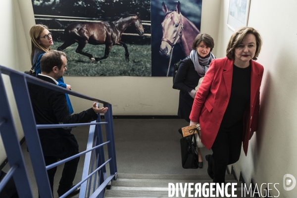 Nathalie Loiseau en Normandie, Campagne européenne 2019.