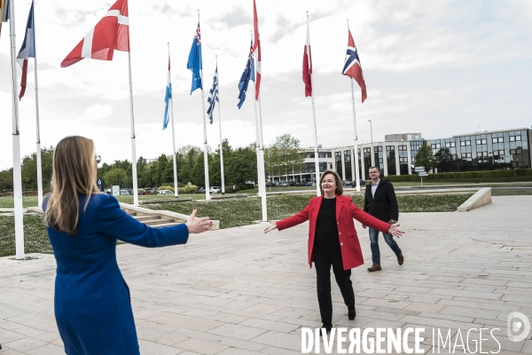 Nathalie Loiseau en Normandie, Campagne européenne 2019.