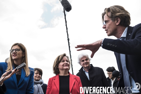 Nathalie Loiseau en Normandie, Campagne européenne 2019.