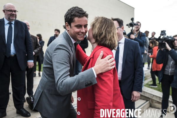 Nathalie Loiseau en Normandie, Campagne européenne 2019.