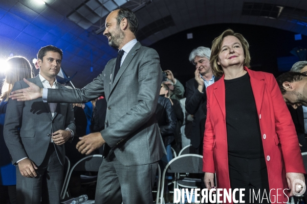 Nathalie Loiseau en Normandie, Campagne européenne 2019.