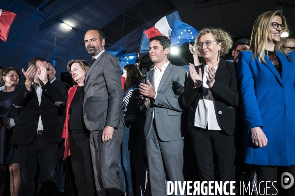 Nathalie Loiseau en Normandie, Campagne européenne 2019.