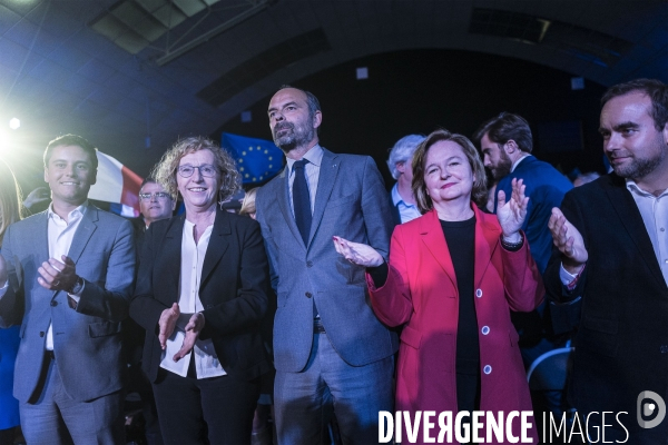 Nathalie Loiseau en Normandie, Campagne européenne 2019.