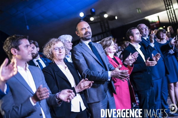 Nathalie Loiseau en Normandie, Campagne européenne 2019.