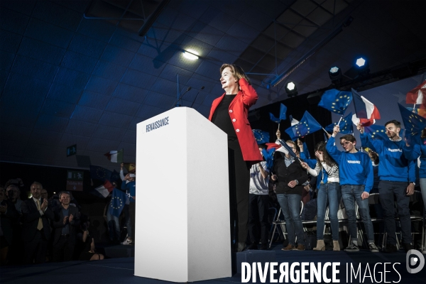 Nathalie Loiseau en Normandie, Campagne européenne 2019.