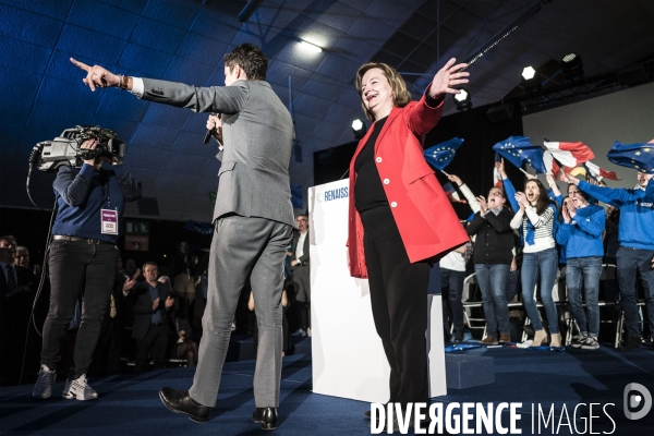 Nathalie Loiseau en Normandie, Campagne européenne 2019.