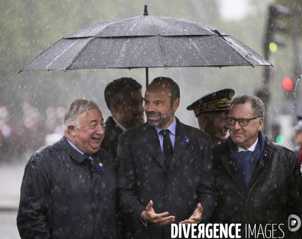 Emmanuel MACRON préside la commémoration du 8 mai 1945