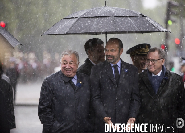 Emmanuel MACRON préside la commémoration du 8 mai 1945