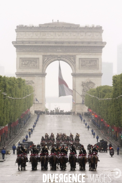 Emmanuel MACRON préside la commémoration du 8 mai 1945