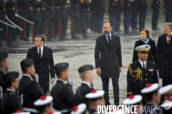 Emmanuel Macron avec Edouard Philippe