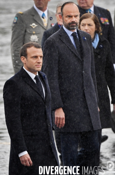 Emmanuel Macron avec Edouard Philippe