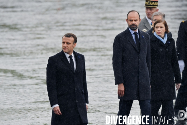 Emmanuel Macron avec Edouard Philippe