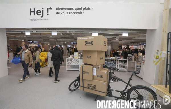 Ikea ouvre son premier magasin a paris