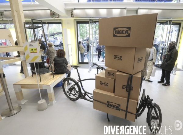 Ikea ouvre son premier magasin a paris