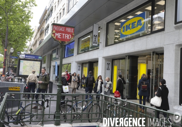 Ikea ouvre son premier magasin a paris