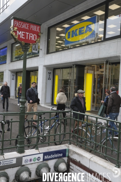 Ikea ouvre son premier magasin a paris