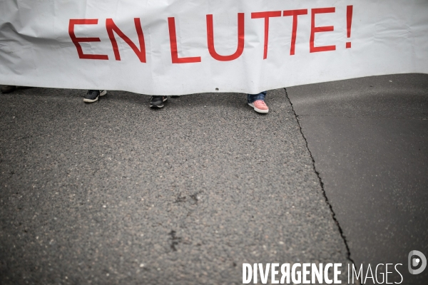 Manifestation à Paris pour la fonction publique