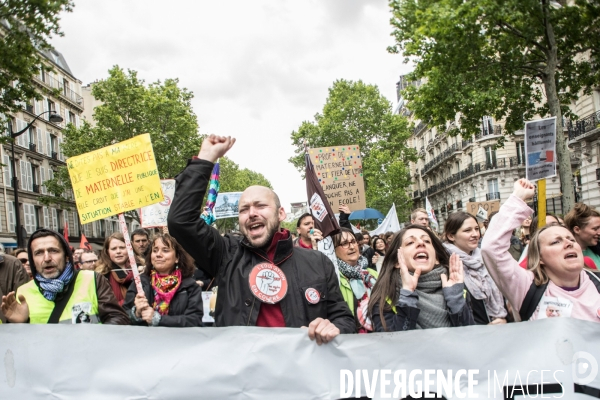 Manifestation à Paris pour la fonction publique