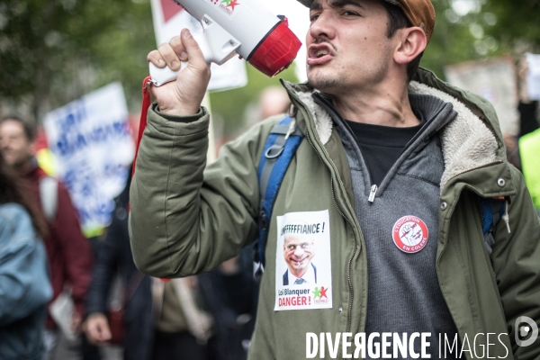 Manifestation à Paris pour la fonction publique