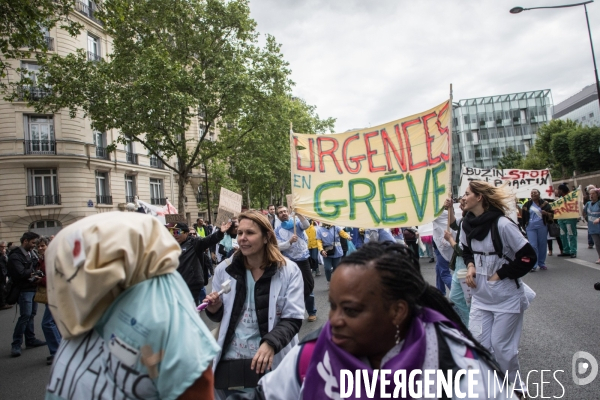 Manifestation à Paris pour la fonction publique