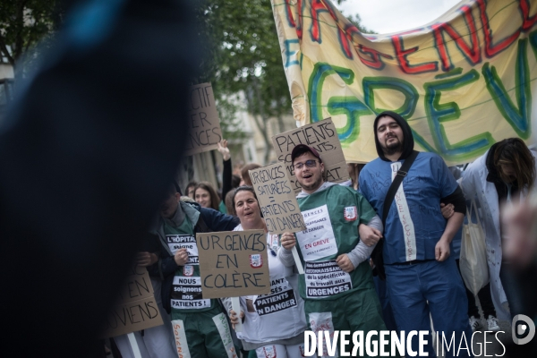 Manifestation à Paris pour la fonction publique