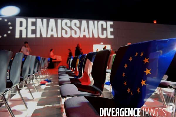 Elections européennes 2019/ Meeting de la liste renaissance à Strasbourg