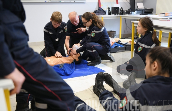 Formation des Jeunes Sapeurs Pompiers