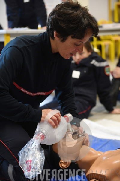 Formation des Jeunes Sapeurs Pompiers