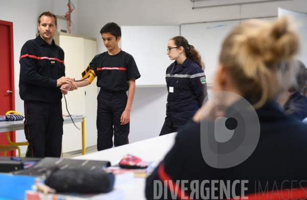 Formation des Jeunes Sapeurs Pompiers