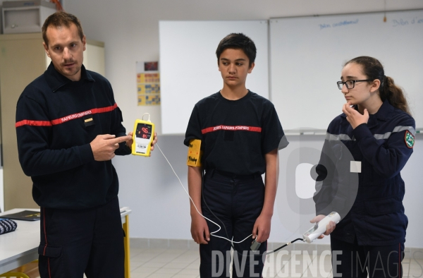 Formation des Jeunes Sapeurs Pompiers