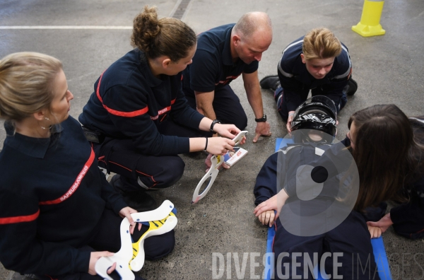 Formation des Jeunes Sapeurs Pompiers