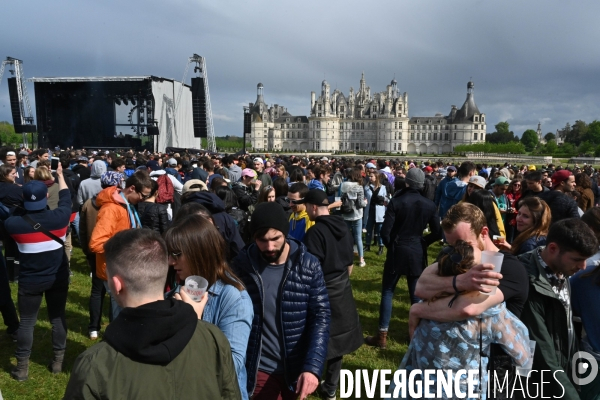 Festival électro de Chambord en partenariat avec Cercle, producteur de concerts dans des lieux prestigieux. 20.000 personnes réunies pendant 12 heures de concert face au château.