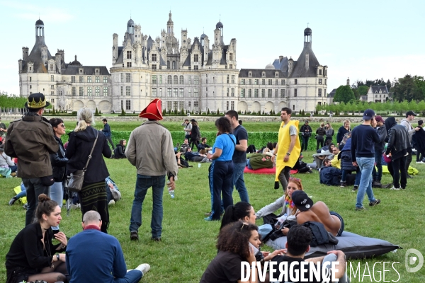 Festival électro de Chambord en partenariat avec Cercle, producteur de concerts dans des lieux prestigieux. 20.000 personnes réunies pendant 12 heures de concert face au château.