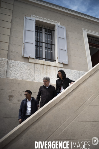 Aubry et melenchon à marseille