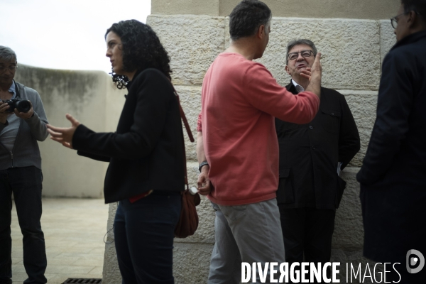 Aubry et melenchon à marseille