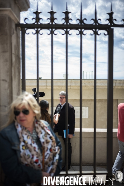 Aubry et melenchon à marseille