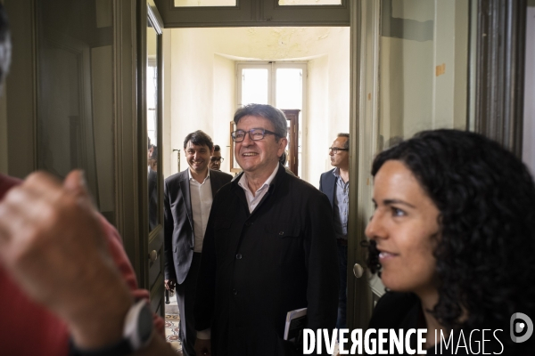 Aubry et melenchon à marseille