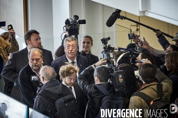 Patrick Balkany au TGI , ouverture du procès pour fraude fiscale aggravée