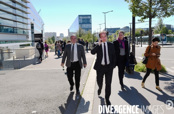 Conference de presse commune de benoit hamon nicolas dupont aignan et jean christophe lagarde