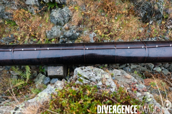 Conduite hydraulique forcee